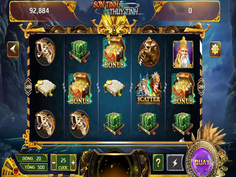 Những nét đặc sắc chỉ có tại slot Sơn Tinh Thuỷ Tinh